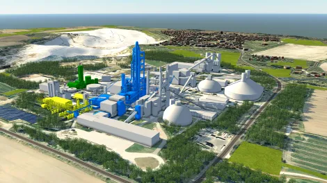 C2B klimaneutrales Zementwerk Holcim Lägerdorf