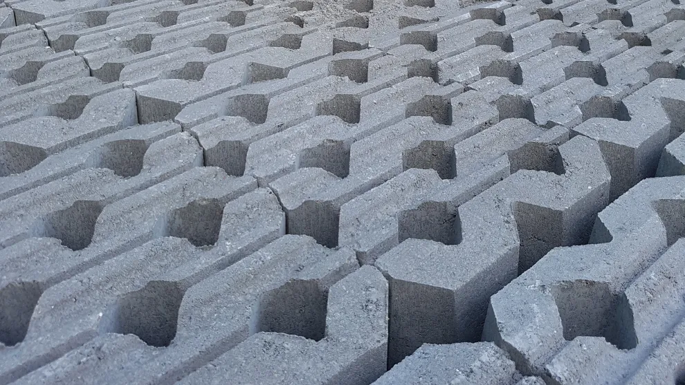 Betonblockmatten