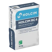 Zementsack für Holcim Recyclingzement RC4.