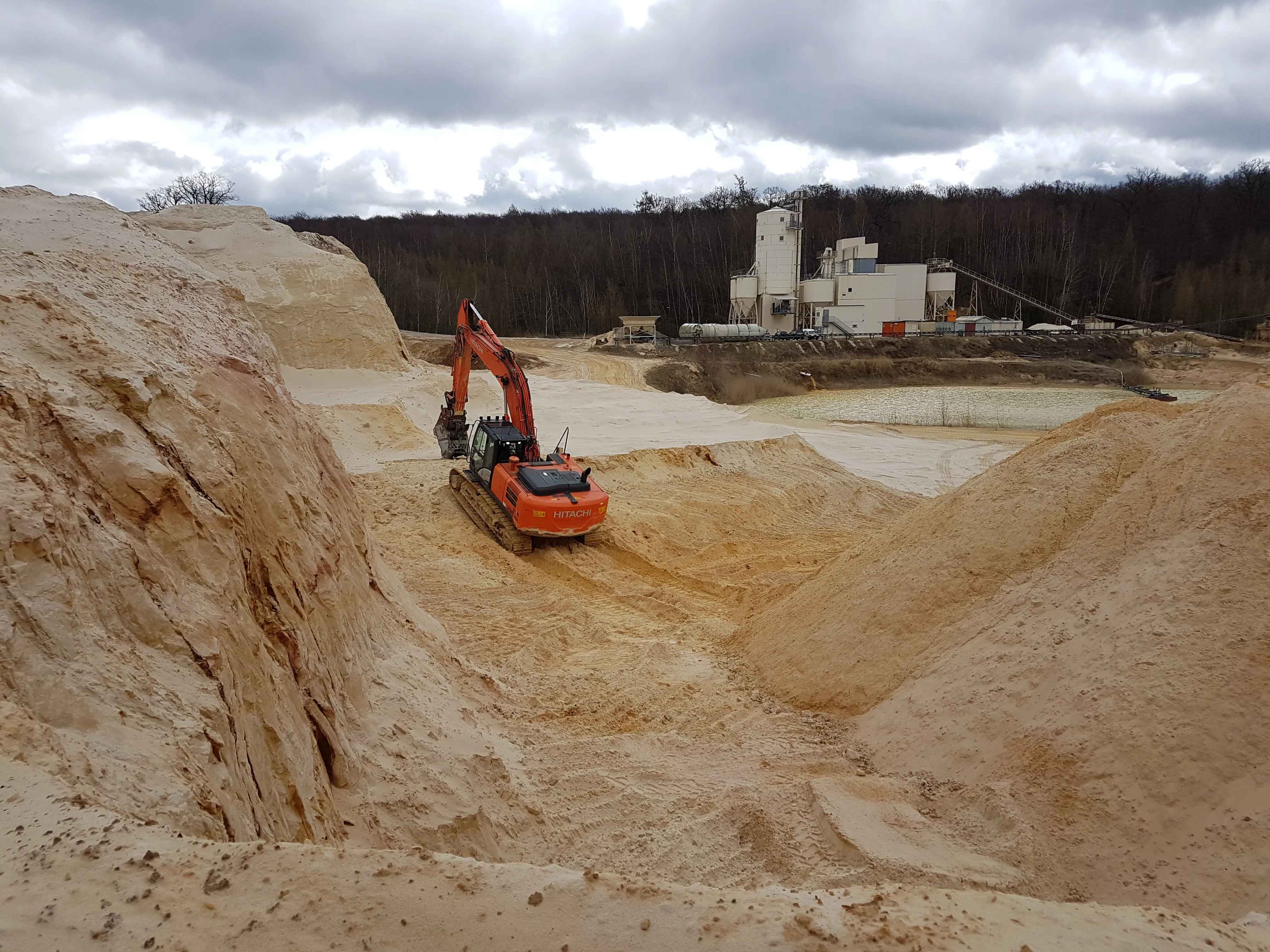 Holcim Quarzsandwerk Bodenstein