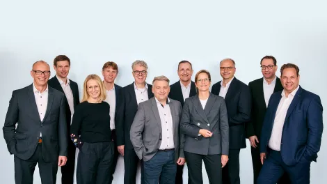 Gruppenfoto Holcim Deutschland Management.